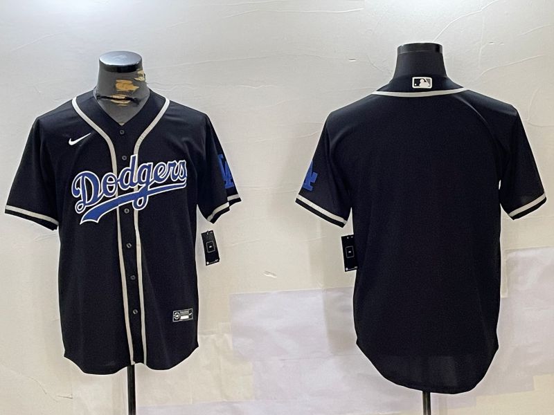 Men Los Angeles Dodgers Blank Black Game 2024 Nike MLB Jersey style 1120->los angeles dodgers->MLB Jersey